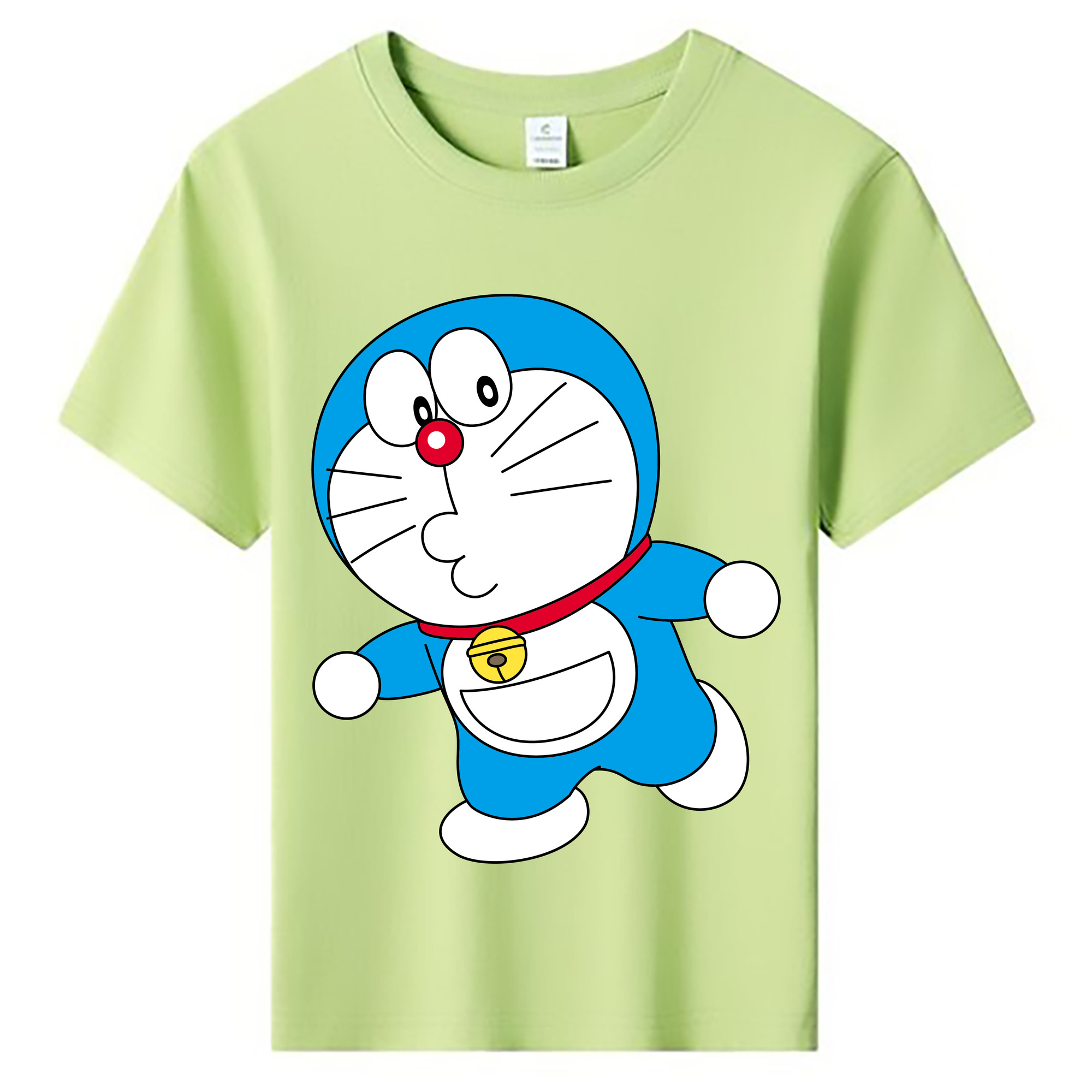（画像用） ドラえもん Doraemon 綿100％キッズTシャツ（フロントプリント）
